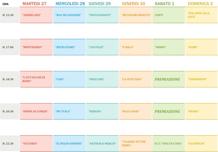 Programma Festival
