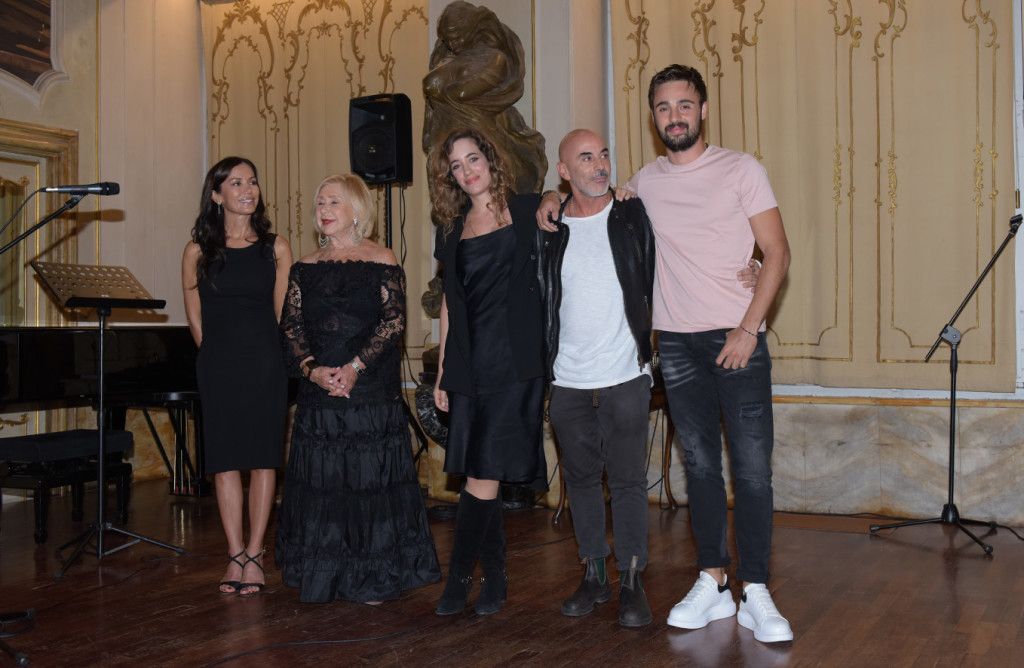 Sul palco della prestigiosa sede dell'Accademia Musicale Chigiana di Siena, i vincitori della XXIII edizione del Terra di Siena International Film Festival