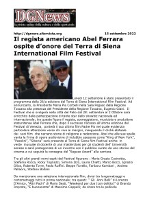 Dgnews_Il regista americano Abel Ferrara ospite d’onore del Terra di Siena International Film Festival_page-0001