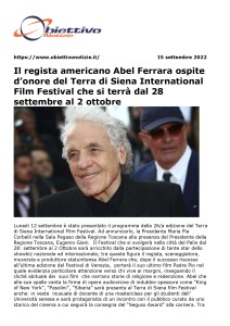 ObiettivoNotizie_Il regista americano Abel Ferrara ospite d’onore del Terra di Siena International Film Festival _page-0001
