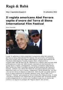 Raguebaba_Il regista americano Abel Ferrara ospite d'onore del Terra di Siena International Film Festival_page-0001