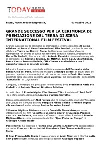 Todaynewspress_GRANDE SUCCESSO PER LA CERIMONIA DI PREMIAZIONE DEL TERRA DI SIENA INTERNATIONAL FILM FESTIVAL_page-0001